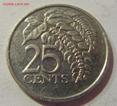 25 центов 2014 Тринидад и Тобаго №1а 16.01.2021 22:00 М - CIMG5455.JPG