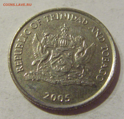 10 центов 2005 Тринидад и Тобаго №1а 16.01.2021 22:00 М - CIMG5473.JPG