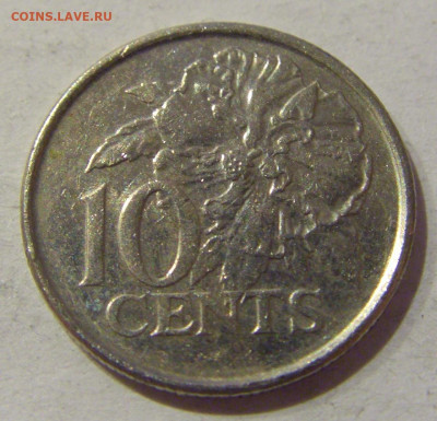 10 центов 2007 Тринидад и Тобаго №2а 16.01.2021 22:00 М - CIMG5479.JPG