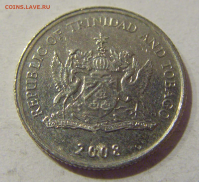 10 центов 2008 Тринидад и Тобаго №1а 16.01.2021 22:00 М - CIMG5485.JPG