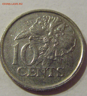 10 центов 2008 Тринидад и Тобаго №1а 16.01.2021 22:00 М - CIMG5483.JPG
