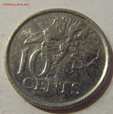 10 центов 2014 Тринидад и Тобаго №1а 16.01.2021 22:00 М - CIMG5487.JPG