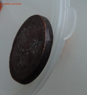 2 копейки 1757 года Надпись под, гурт сетка, Выкус до 16.01 - DSCN3163.JPG