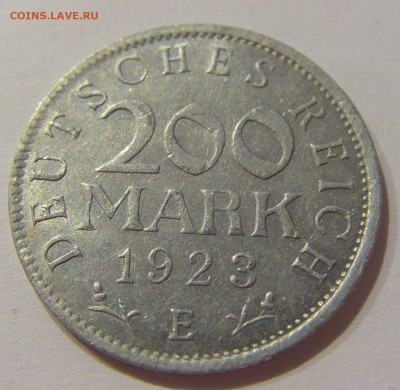 200 марок 1923 Е Германия №1 17.01.2021 22:00 М - CIMG1214.JPG
