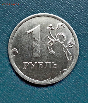 1 РУБЛЬ 2014г.ММД. "Засор", или "механика"?! - ЗАСОР.