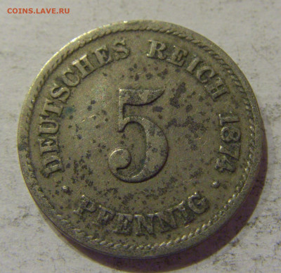 5 пфеннигов 1874 F Германия №1 17.01.2021 22:00 М - CIMG1742.JPG