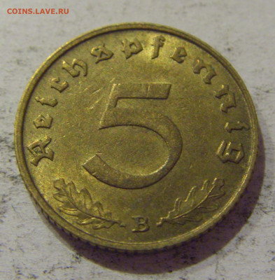 5 пфеннигов 1939 B Германия №1 17.01.2021 22:00 М - CIMG1902.JPG