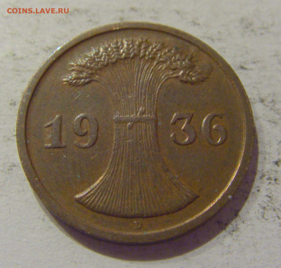 2 пфеннига 1936 D Германия №1 17.01.2021 22:00 М - CIMG1960.JPG