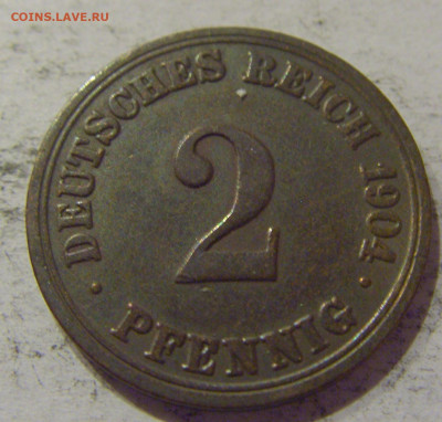 2 пфеннига 1904 A Германия №1 17.01.2021 22:00 М - CIMG1978.JPG