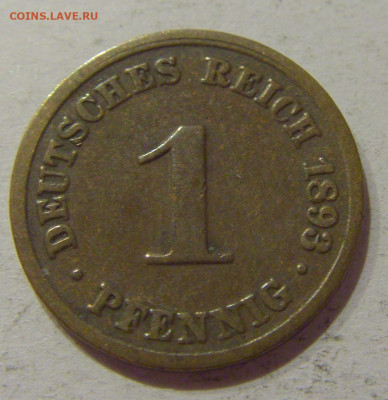1 пфенниг 1893 D Германия №1 17.01.2021 22:00 М - CIMG2102.JPG