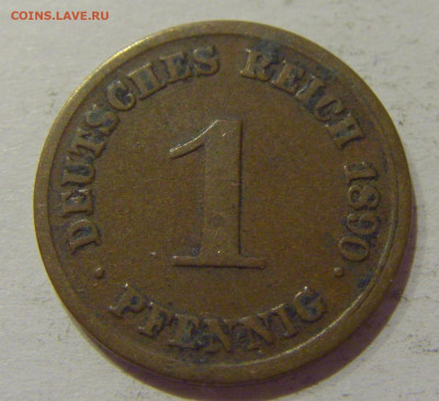 1 пфенниг 1890 D Германия №1 17.01.2021 22:00 М - CIMG2106.JPG