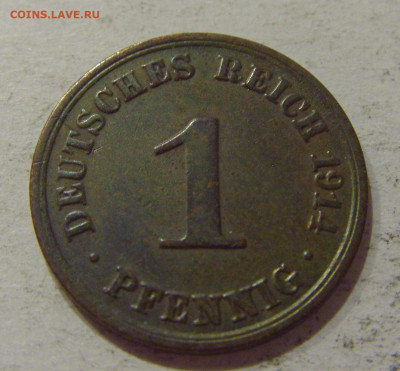 1 пфенниг 1914 A Германия №1 17.01.2021 22:00 М - CIMG2134.JPG