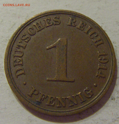 1 пфенниг 1914 A Германия №2 17.01.2021 22:00 М - CIMG2138.JPG