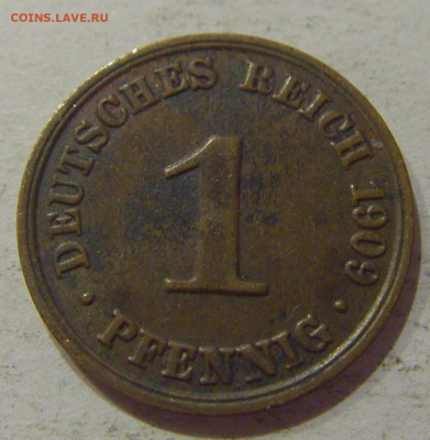 1 пфенниг 1909 A Германия №1 17.01.2021 22:00 М - CIMG2146.JPG