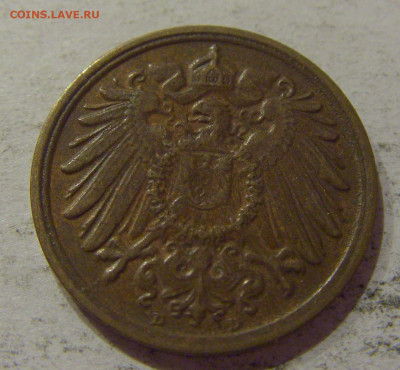 1 пфенниг 1913 D Германия №1 17.01.2021 22:00 М - CIMG2164.JPG