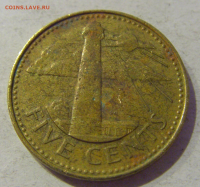 5 центов 1997 Барбадос №1а 17.01.2021 22:00 М - CIMG5775.JPG