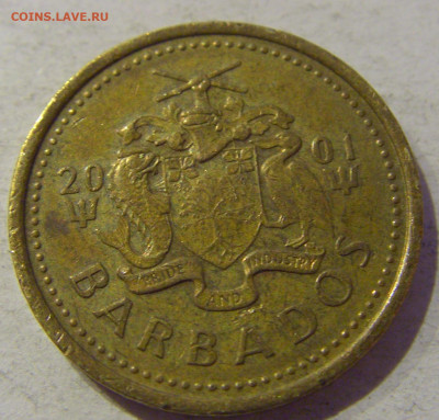 5 центов 2001 Барбадос №1а 17.01.2021 22:00 М - CIMG5789.JPG