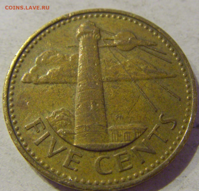 5 центов 2001 Барбадос №1а 17.01.2021 22:00 М - CIMG5787.JPG