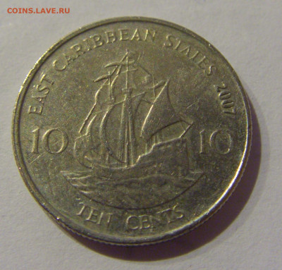 10 центов 2007 Восточные Карибы №1а 17.01.2021 22:00 М - CIMG5867.JPG