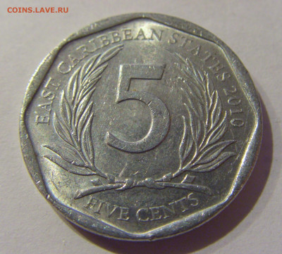 5 центов 2010 Восточные Карибы №1а 17.01.2021 22:00 М - CIMG5883.JPG