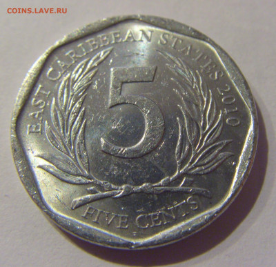 5 центов 2010 Восточные Карибы №2а 17.01.2021 22:00 М - CIMG5887.JPG