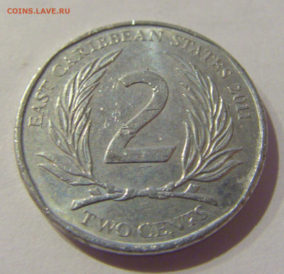 2 цента 2011 Восточные Карибы №1а 17.01.2021 22:00 М - CIMG5907.JPG