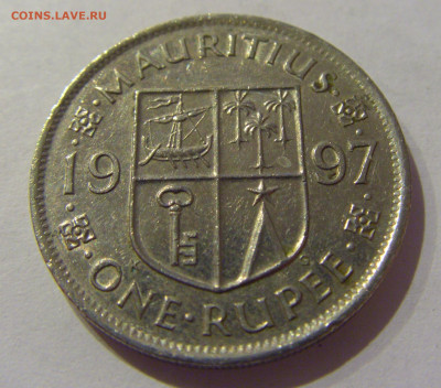 1 рупия 1997 Маврикий №1а 17.01.2021 22:00 М - CIMG5939.JPG