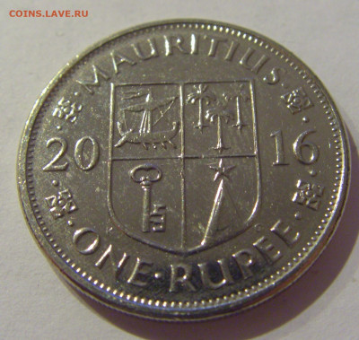 1 рупия 2016 Маврикий №1а 17.01.2021 22:00 М - CIMG5947.JPG