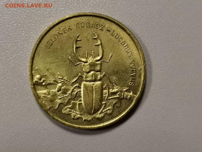 Польша 2ZL 1997г -Жук-олень, до 18.01 - Я Польша Жук-1