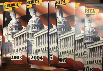 Набор монет США квотеры в буклетах до 21.30 МСК 15.01.21 - IMG_4043
