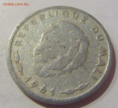 25 франков 1961 Мали №1 19.01.2021 22:00 МСК - CIMG7371.JPG