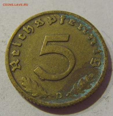 5 пфеннигов 1938 D Германия №3 17.01.2021 22:00 М - CIMG7459.JPG