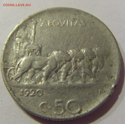 50 чентезимо 1920 Италия №1 19.01.2021 22:00 М - CIMG7559.JPG