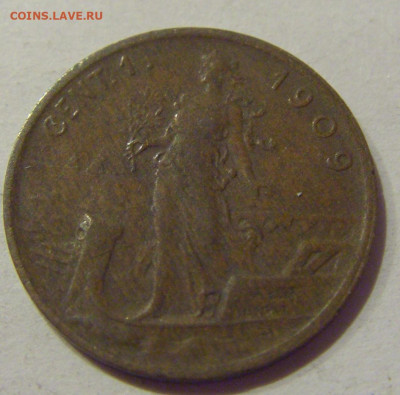 1 чентезимо 1909 Италия №1 19.01.2021 22:00 М - CIMG7675.JPG