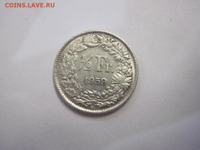 ½ франка Швейцария 1959  до 16.01.21 - IMG_0683.JPG