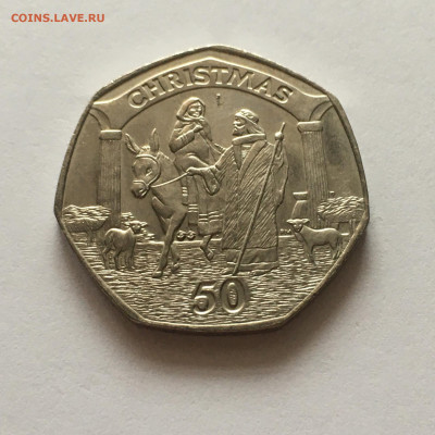 Гибралтар 50 пенсов, 2003 Рождество - image-14-01-21-11-35-5