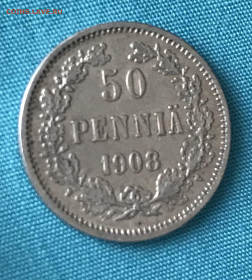 50 пенни 1908 г., AU. До 18.01.2021 22.00 по МСК - 7BBD725D-0354-4B54-9A6A-0214DF8D638B