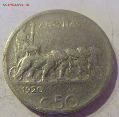 50 чентезимо 1920 Италия №3 20.01.2021 22:00 М - CIMG4728.JPG