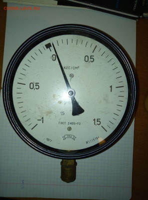 Манометр ОБМВ1-160. 1977г. До 17.01. В 21-00 МСК - i (13)