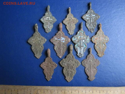 Крестики-листики, 10 шт. Крупные, с эмалями. До 17.01.2021г. - IMG_8463.JPG