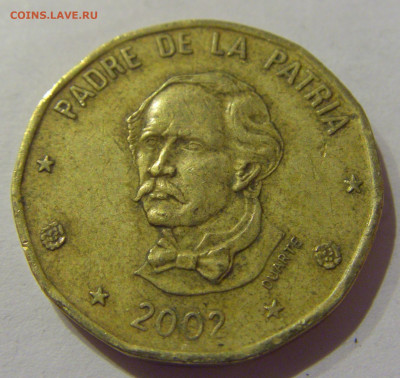 1 песо 2002 Доминикана №1а 20.01.2021 22:00 М - CIMG6243.JPG