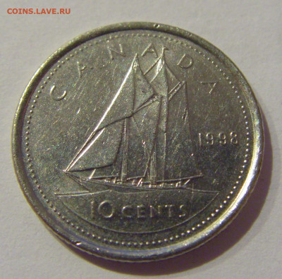 10 центов 1998 Канада №1а 20.01.2021 22:00 М - CIMG6257.JPG