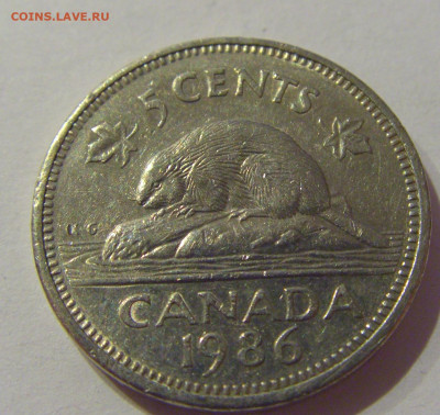 5 центов 1986 Канада №1а 20.01.2021 22:00 М - CIMG6285.JPG