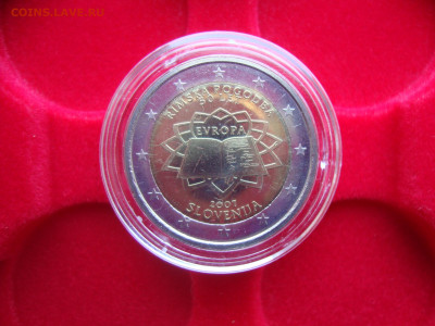 2 евро 2007 Словения. Римский договор. до 21.01 - Римский договор 07 (3).JPG
