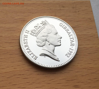 Крона Шайба Гибралтар 2.8 ЭКЮ 1992 Рыцарь - IMG_9875.JPG