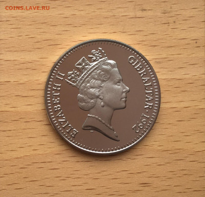 Крона Шайба Гибралтар 2.8 ЭКЮ 1992 Рыцарь - IMG_9869.JPG