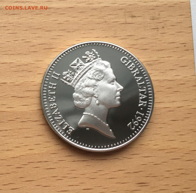 Крона Шайба Гибралтар 2.8 ЭКЮ 1992 Рыцарь - IMG_9873.JPG