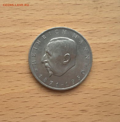 ГДР 20 марок 1971 100 лет Генрих Манн - IMG_0641.JPG