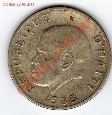 Гаити 5 сантимов 1953 до 06.10.11 в 22.00мск (506) - img229