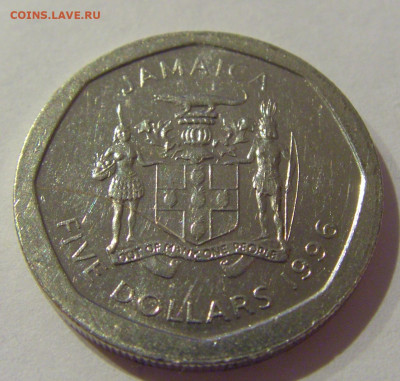5 долларов 1996 Ямайка №1а 21.01.2021 22:00 М - CIMG6445.JPG